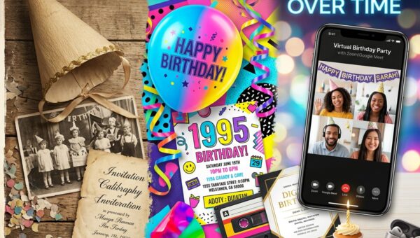 How Birthday Parties Changed Over Time