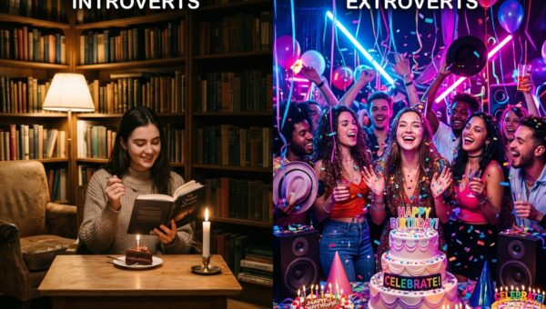 Introverts vs Extroverts on Birthdays