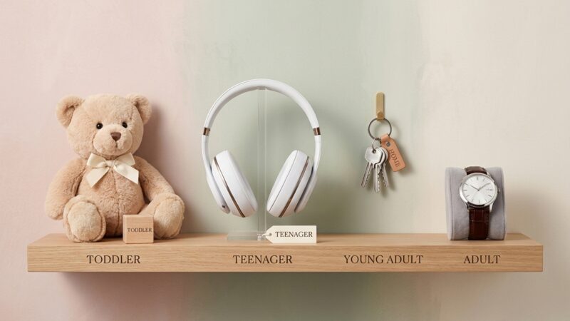 Most Popular Birthday Gifts by Age