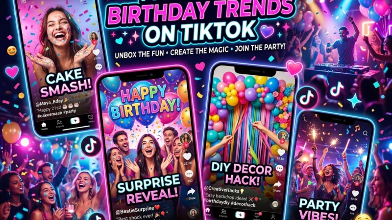 Most Viral Birthday Trends on TikTok