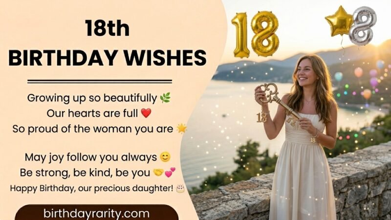 18th Birthday Wishes