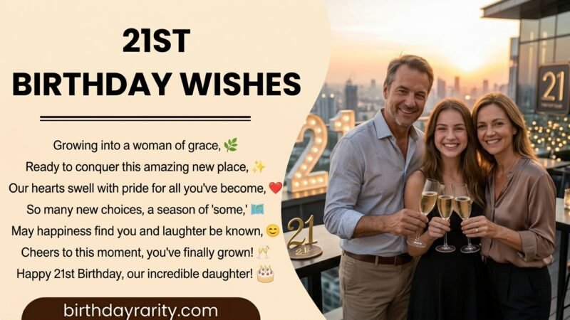 21st Birthday Wishes