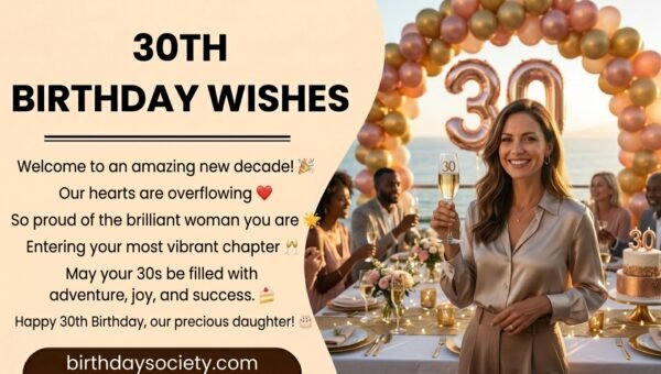 30th Birthday Wishes