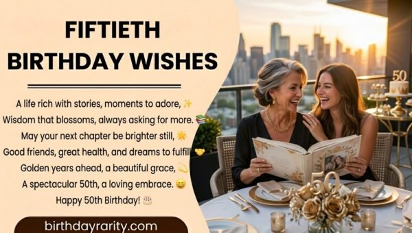 50th Birthday Wishes