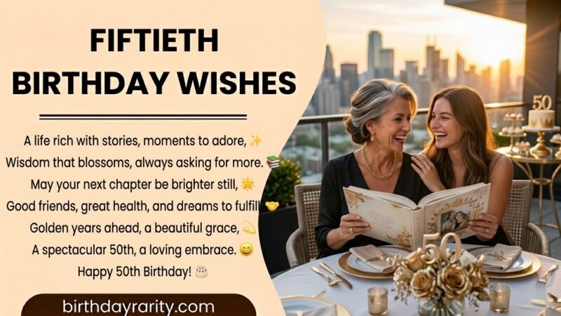 50th Birthday Wishes