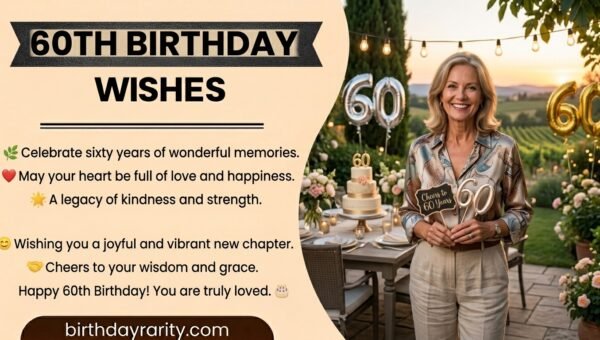 60th Birthday Wishes