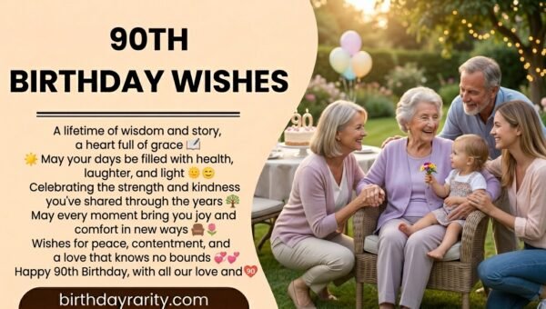 90th Birthday Wishes