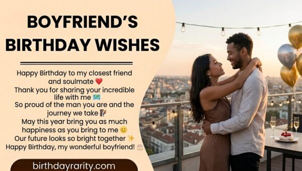 Boyfriend/Girlfriend Wishes: Sweet Romantic Messages