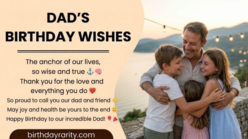Birthday Wishes for Dad