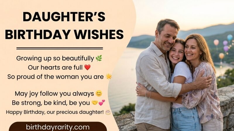 Birthday Wishes for Daughter