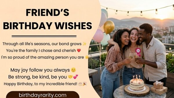Birthday Wishes for Friend
