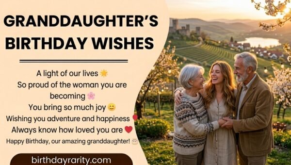 Birthday Wishes for Granddaughter