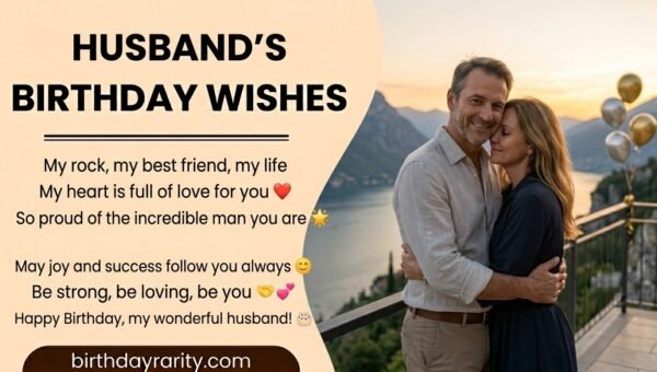 Birthday Wishes for Husband