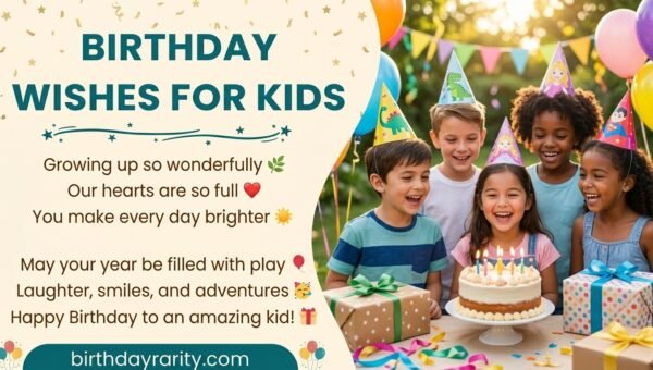 Birthday Wishes for Kids