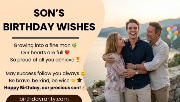 Birthday Wishes for Man