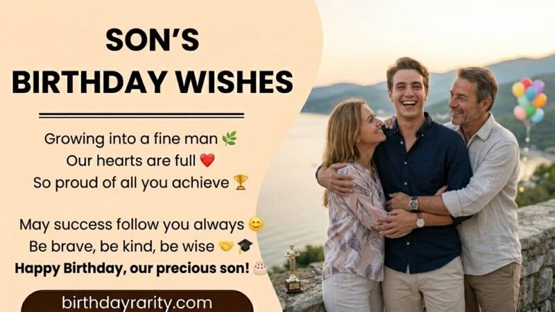 Birthday Wishes for Man