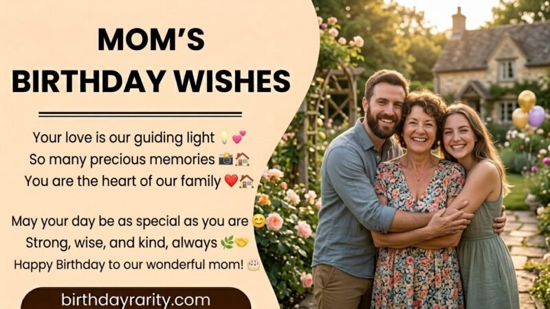 Birthday Wishes for Mom