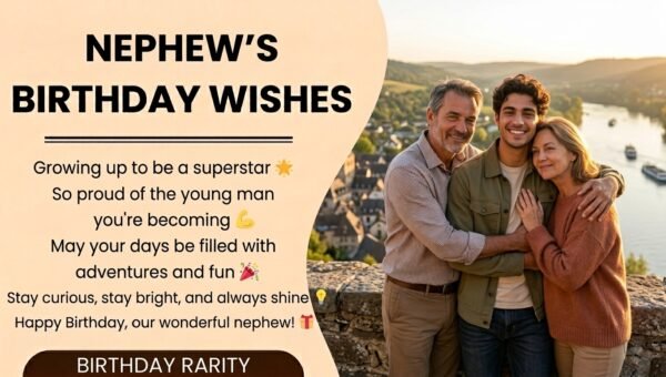 Birthday Wishes for Nephew