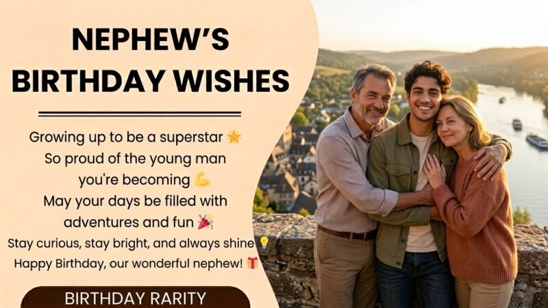 Birthday Wishes for Nephew