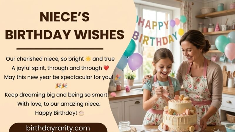 Birthday Wishes for Niece