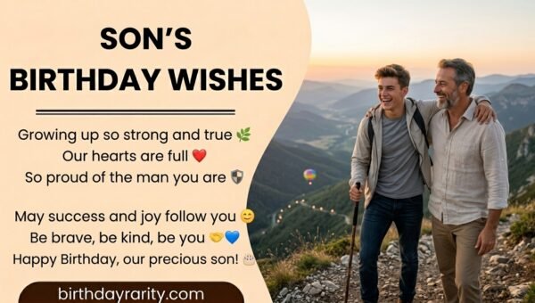 Birthday Wishes for Son