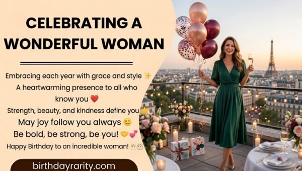 Birthday Wishes for Woman