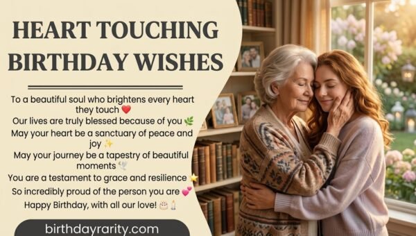 Heart Touching & Heartfelt Birthday Wishes