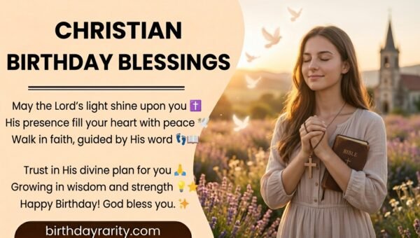 Religious & Christian Birthday Wishes