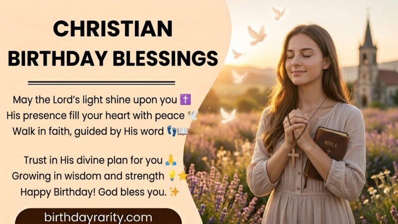 Religious & Christian Birthday Wishes